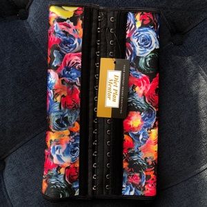 FLORAL WAIST TRAINER CORSET CINCHER (L)